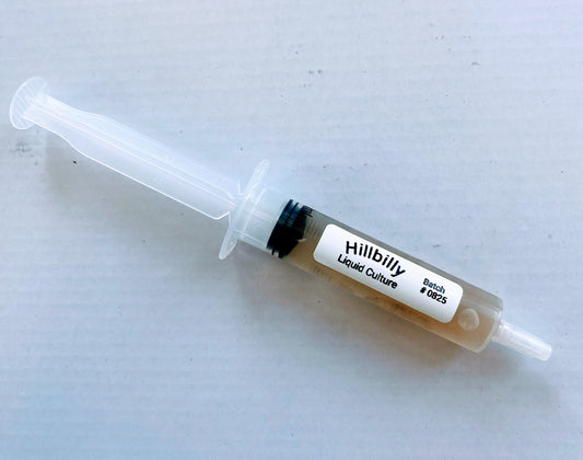 10ml Hillbilly Mushroom Spore Syringe